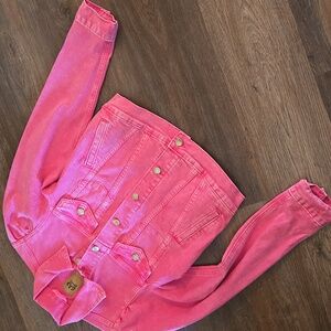 Gap Barbie Pink Jean Jacket (Rare)